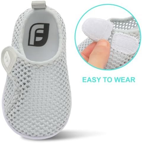 JOINFREE Baby Toddler Water Shoes Boys Girls Sandals Barefoot Kids Breathable Sneakers Shoes for Walking Running